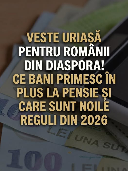 Beneficii pentru românii din diaspora: Creșteri de pensii și reguli noi din 2026