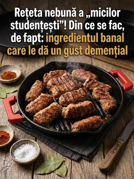Descoperă Rețeta Micilor Studențești: Secretul Gustului Demențial